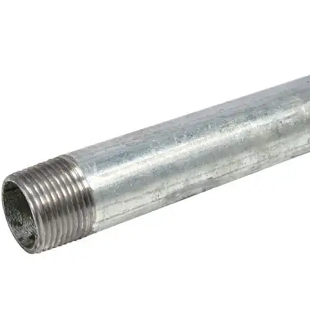TUBO GALV. PES. 4"X(3.75mmX64,80kgx19At) Bras