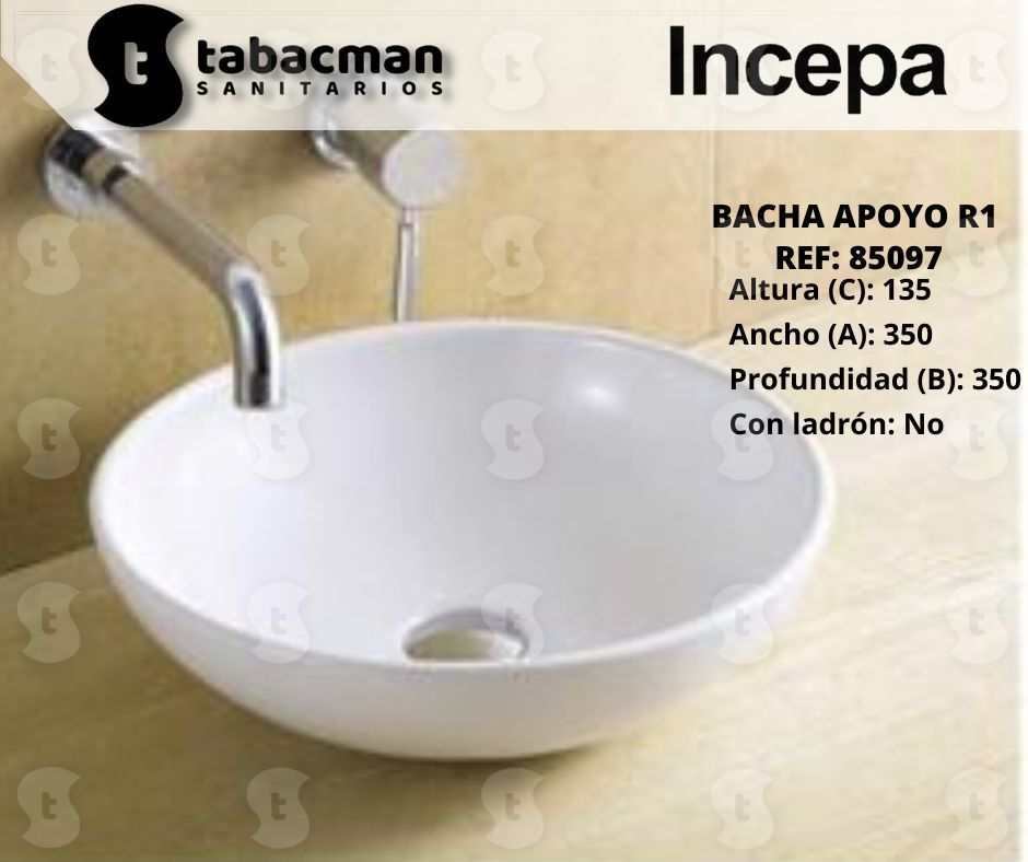 BACHA APOYO RED R1 35cm BCO1850970017100 INCEPA