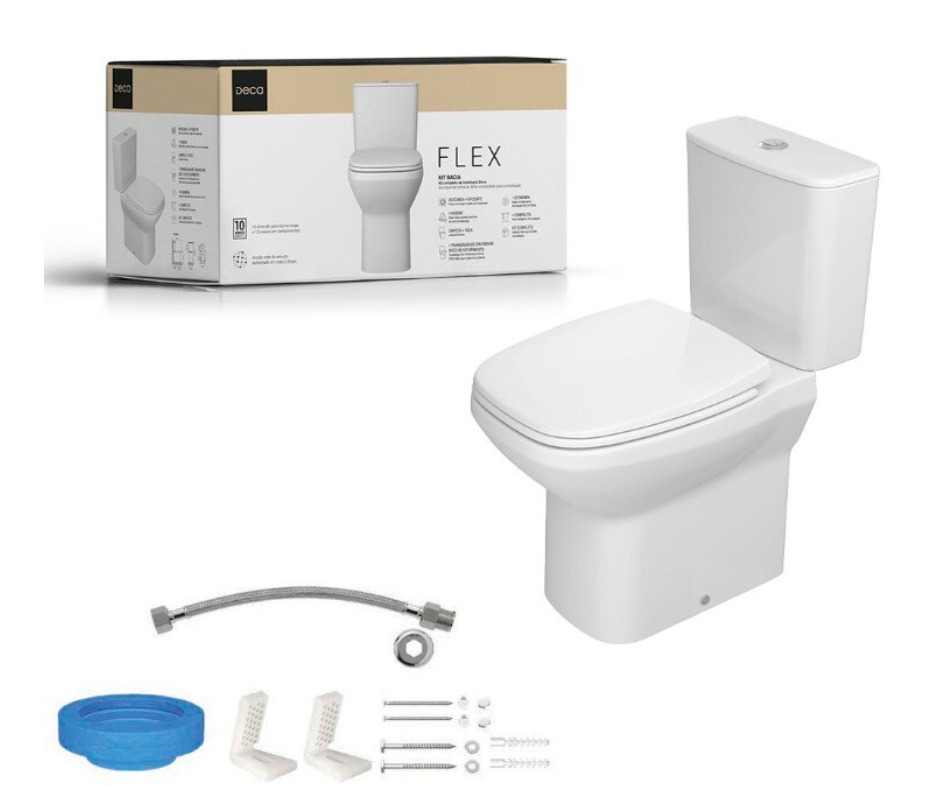 KIT INODORO FLEX 6PZS DECA KP.380.17