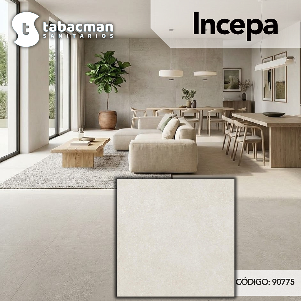 M2 LM Incepa Urbano Cinza Acet. AC 90x90R INCO8DI0054A(2,40m2x3U)